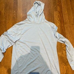 Athletic sweatshirt light blue